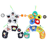 Kipi Kids Baby Tummy Time High Contrast Pillow Toy